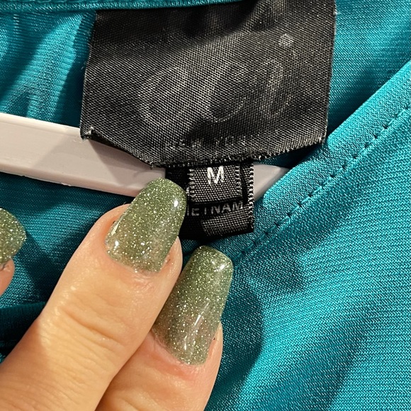 ENC COLD SHOULDER ,Silky,Cold Shoulder Summer Top - Picture 6 of 6